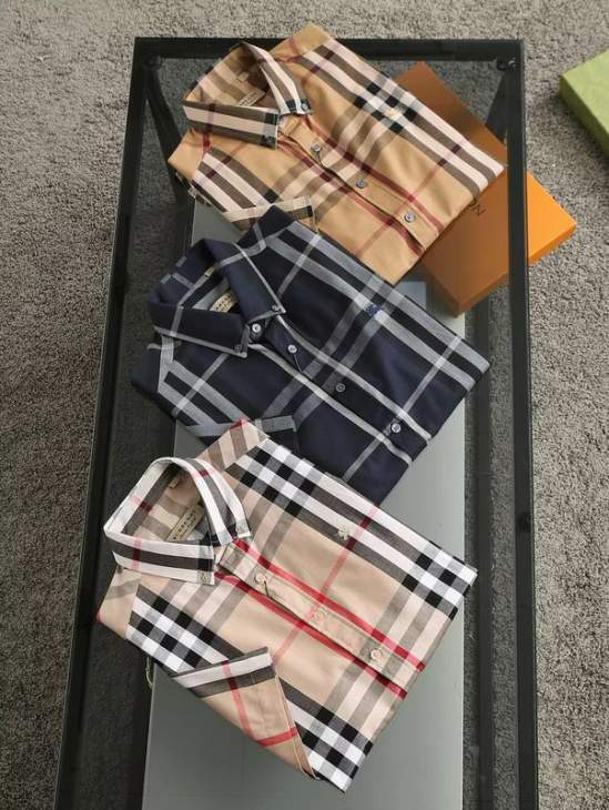Picture of Burberry Shirts Short _SKUBurberryM-3XL8qx0627965